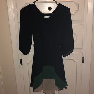 Cute dark blue dress!